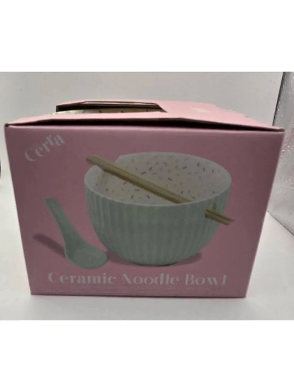Cerra Ceramic Noodle Bowl Set